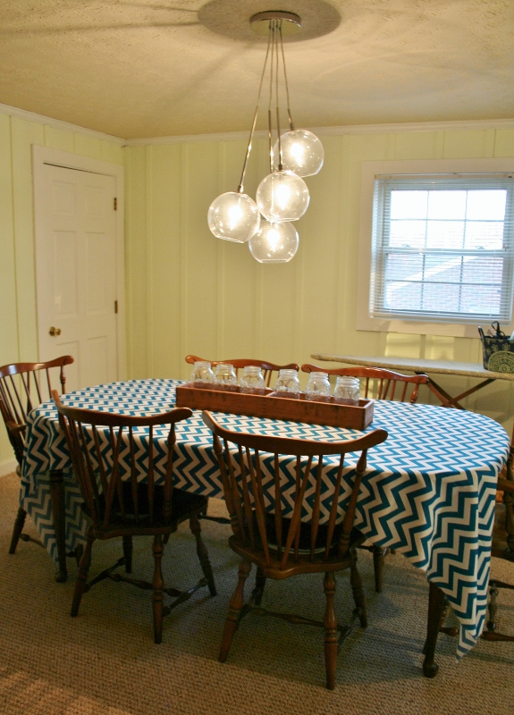 chevron tablecloth