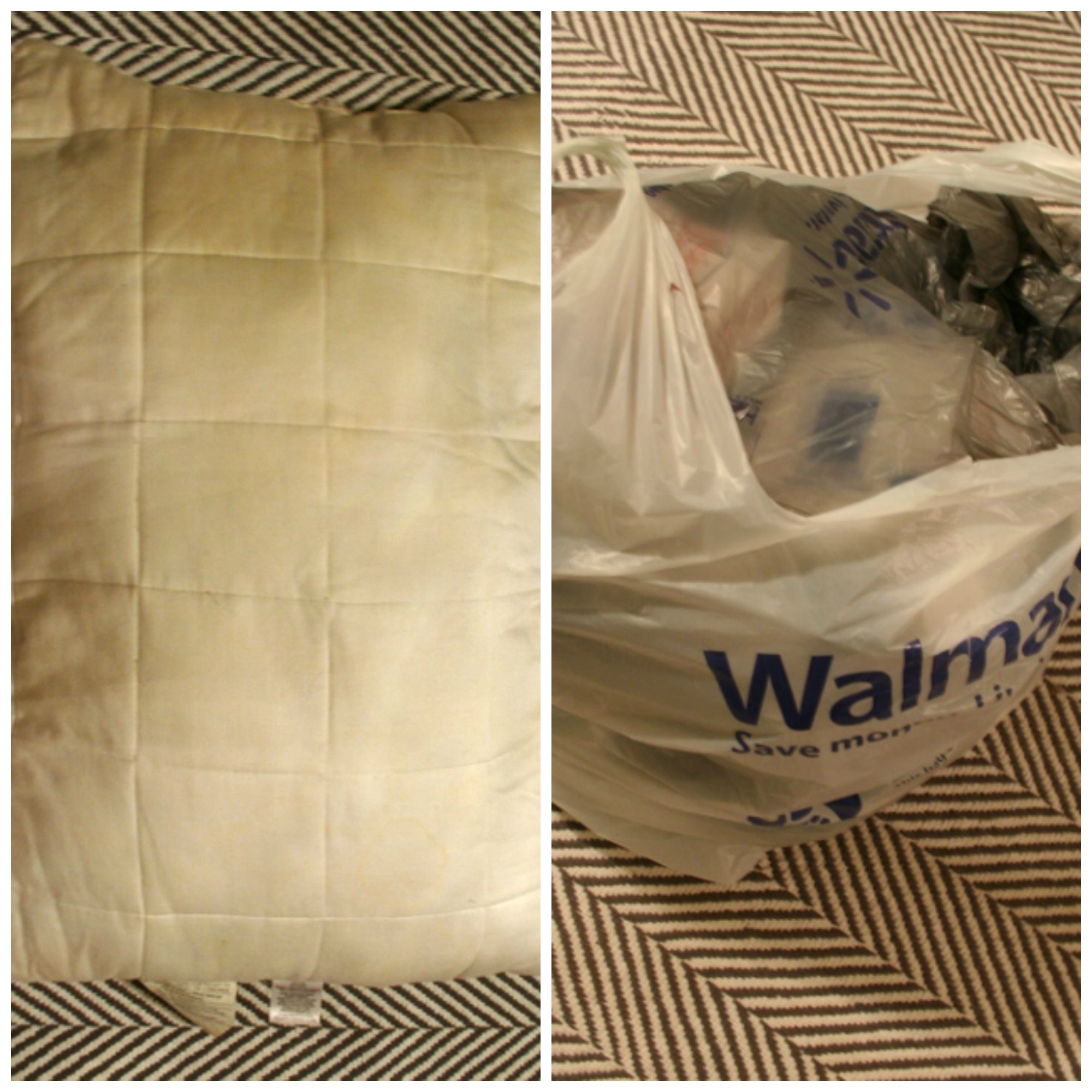 How to Make Beautiful Throw Pillows with Plastic Bag Filling