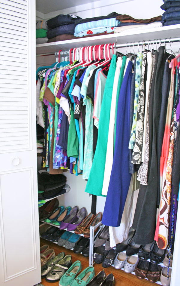 To Color or Not to Color: Painting a Closet to White to Allow Bigger, Bolder Moments | www.rappsodyinrooms.com