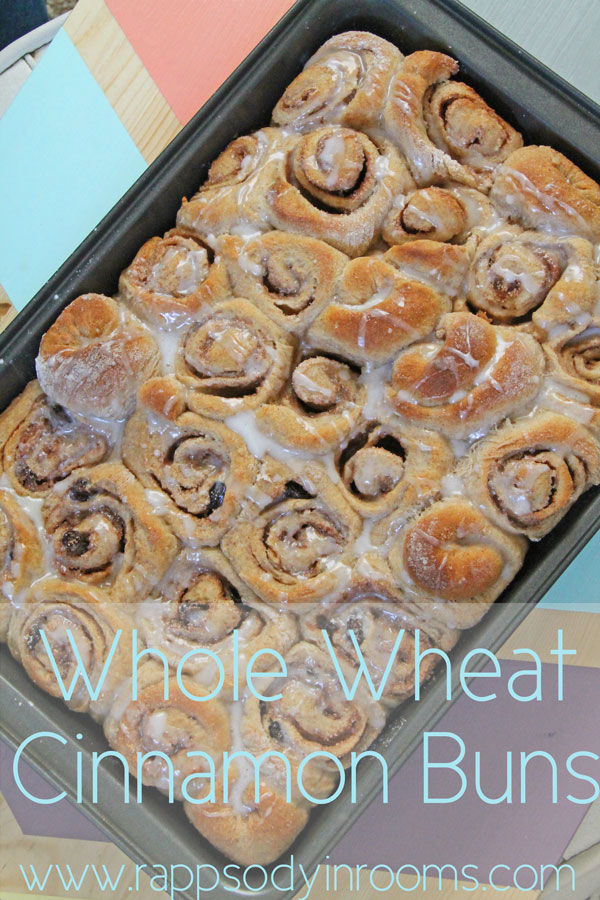 Whole Wheat Cinnamon Buns | www.rappsodyinrooms.com