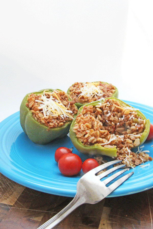 Vegetarian Stuffed Peppers | www.rappsodyinrooms.com