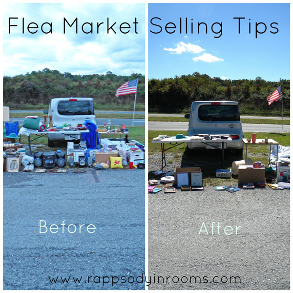 5 Flea Market Selling Tips | www.rappsodyinrooms.com
