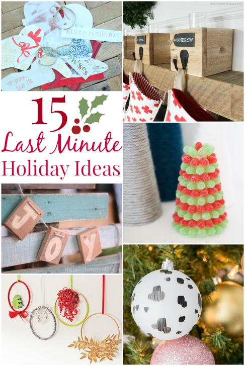 Last minute holiday ideas | www.rhapsodyinrooms.com