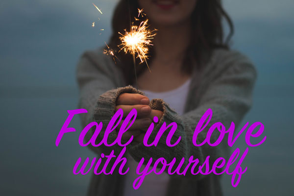 Fall in love with yourself | www.rhapsodyinrooms.com