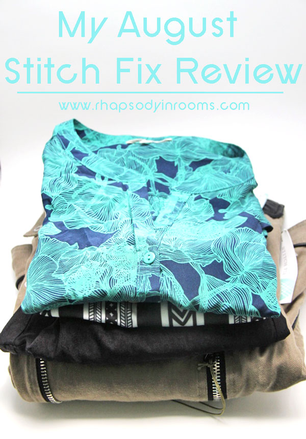 My August Stitch Fix Review | www.rhapsodyrinrooms.com