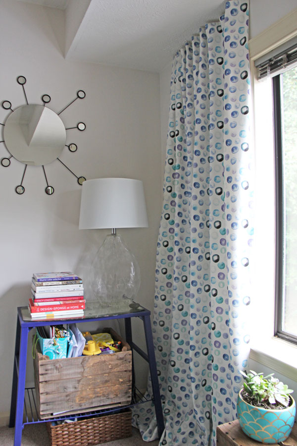My Newly Minted Curtains | www.rhapsodyinrooms.com