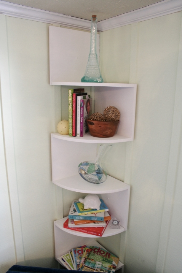 Styling Shelves a Little Differently - Rhapsody in Rooms